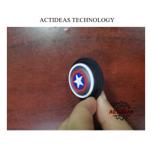 Beatiful Brand Label Rubber Bag Decoration, PVC Decoration Keychain